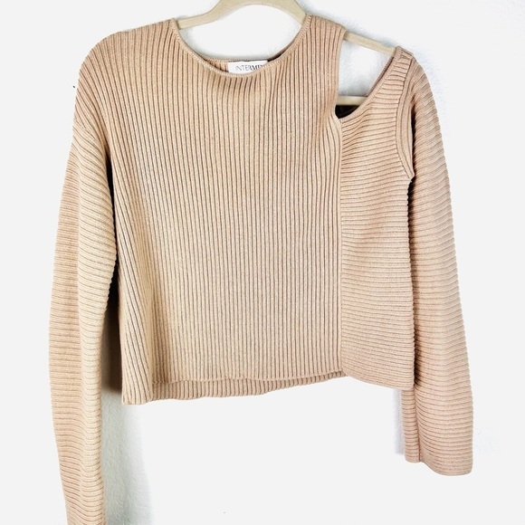 INTERMIX Scoop Neck Sweater Size S - Picture 6 of 7